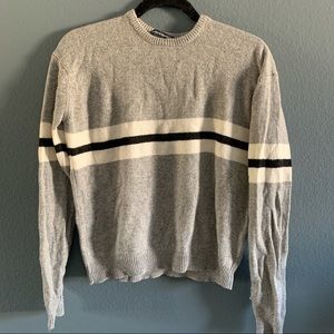 Gray striped Brandy Melville sweater